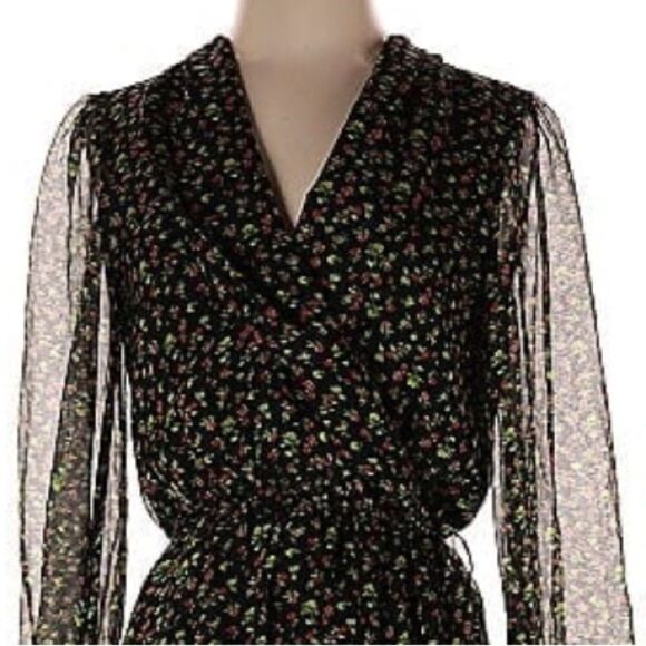 New Caroline Constas Vivian Gown Small Winter Rose - Picture 4 of 14